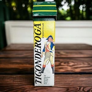 Dixon Ticonderoga Pencils 1388 Medium Lot of 9 pencils in original box